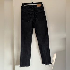 Zara size 2, High Waisted, Ankle Length, Slim Jeans